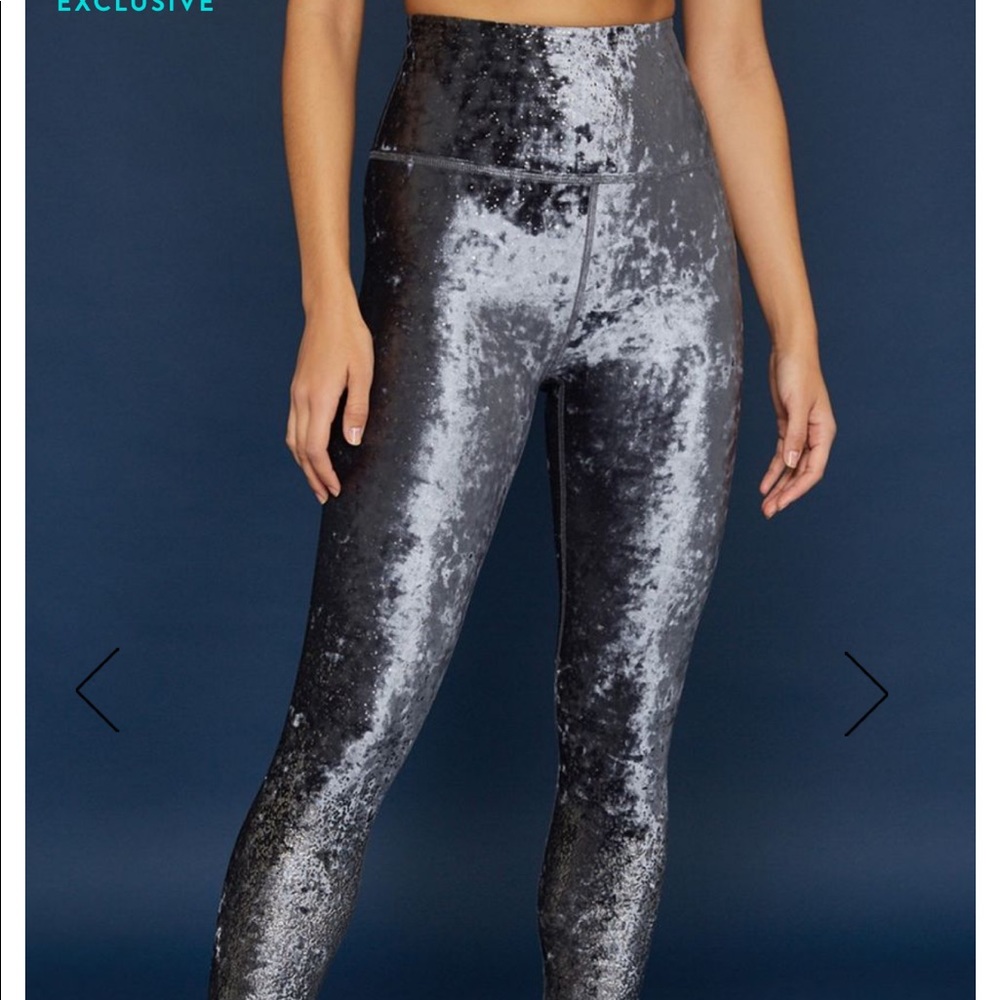 BEYOND YOGA crushed velvet legging